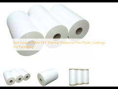 पैकेजिंग के लिए एंटी स्क्रैच 25 माइक पीईटी थर्मल प्रोटेक्टिव फिल्म प्लास्टिक कोटिंग्स