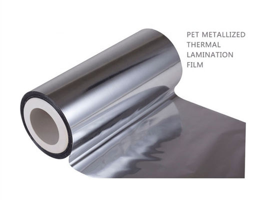 प्लास्टिक मुद्रण के लिए 21 माइक एल्यूमीनियम धातुकृत पॉलिएस्टर फिल्म रोल 3000 मीटर