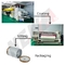 Glossy Metalized BOPP Thermal Film 21 Micron For Hot Lamination Packaging
