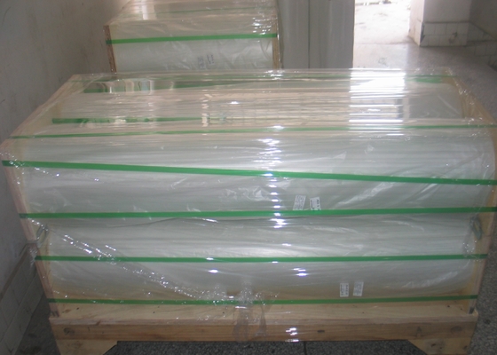 Good price 2500m x 16μm पीईटी पूर्व-लेपित थर्मल फिल्म हॉट-स्टैम्पिंग लोगो प्रसंस्करण के लिए टाइप मल्टीपल एक्सट्रूज़न 120-180C ऑनलाइन