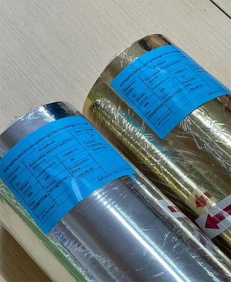 Good price उच्च परिभाषा धातु पॉलिएस्टर फिल्म प्रीमियम मुद्रित कागज बक्से के लिए ऑक्सीजन-नमी बाधा गुणों के साथ ऑनलाइन
